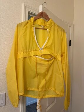 Vntg Union Made Dole Banana Windbreaker